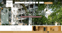 Desktop Screenshot of donnalaurapalace.it