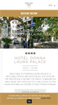 Mobile Screenshot of donnalaurapalace.it